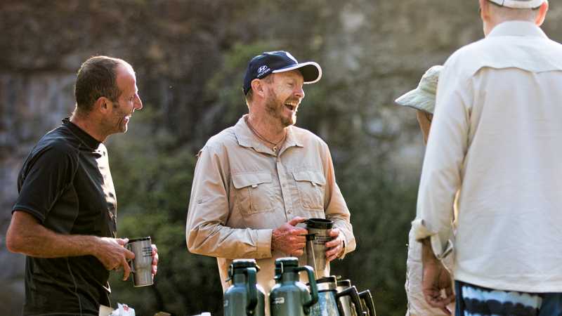 Camp life beside the Zambezi River - Zambezi River: Whitewater & Wildlife, Zambia