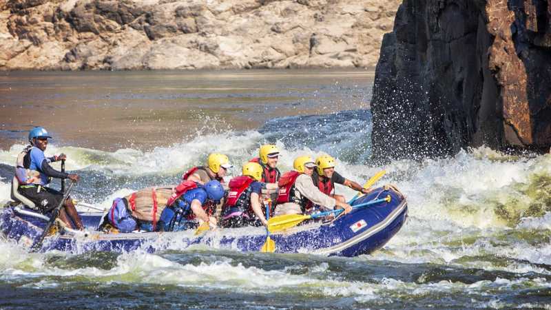 Whitewater rafting through the Batoka Gorge on the Zambezi River - Zambezi River: Whitewater & Wildlife, Zambia