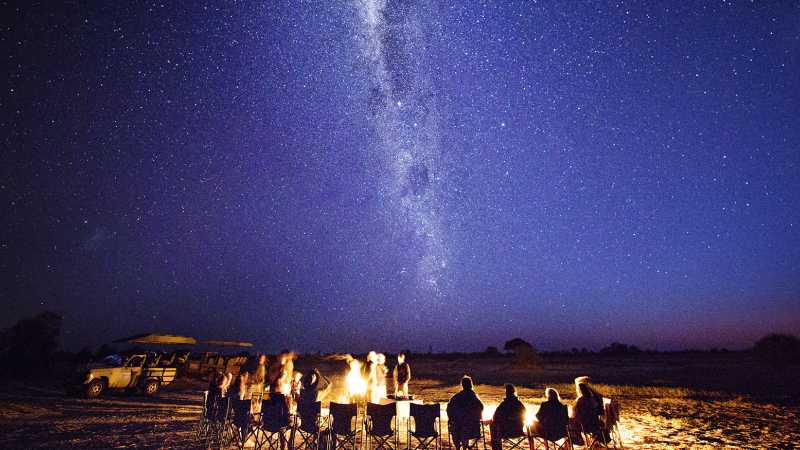 Camping under the stars in the Batoka Gorge - Zambezi River: Whitewater & Wildlife, Zambia
