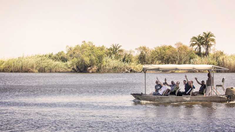 Sunset wildlife cruise along the Upper Zambezi River near Victoria Falls - Zambezi River: Whitewater & Wildlife, Zambia