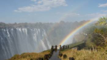 Victoria Falls, Zambia,Sunway Safaris Rainbow Bridge at Victoria Falls