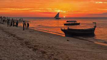 Sunset on Zanzibar