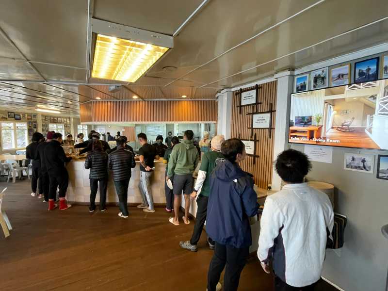 Laban Rata Guesthouse dining hall | Brad Atwal