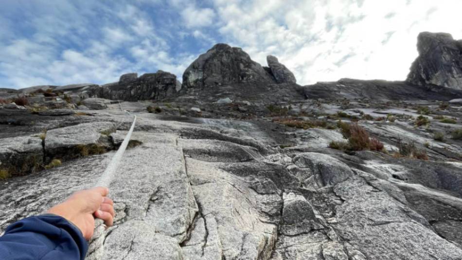 The route to the summit of Mt Kinabalu is steep | Brad Atwal