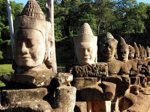 Ornate entrance to Angkor Wat -  Photo: Scott Pinnegar