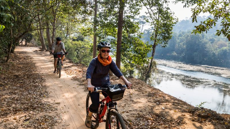 Cycling in Cambodia near Angkor Wat - Bike, Hike & Kayak Laos and Cambodia, Laos