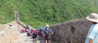Time to descend the massive Great Wall | Victoria Earl