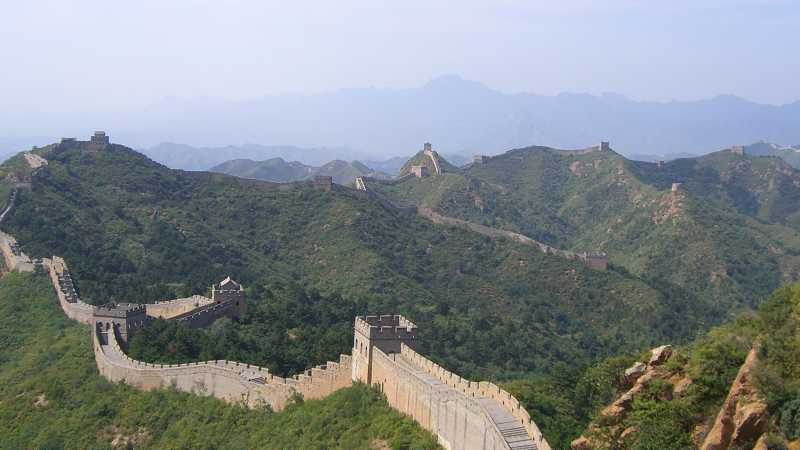 Views over the Great Wall