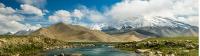 Hiking along the edge of Karakol Lake, on the Chinese side of the Karakoram Highway |  <i>Jarryd Salem</i>