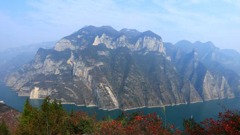 Stunning vista from Goddess Peak, Three Gorges - Hike China’s Three Gorges, China