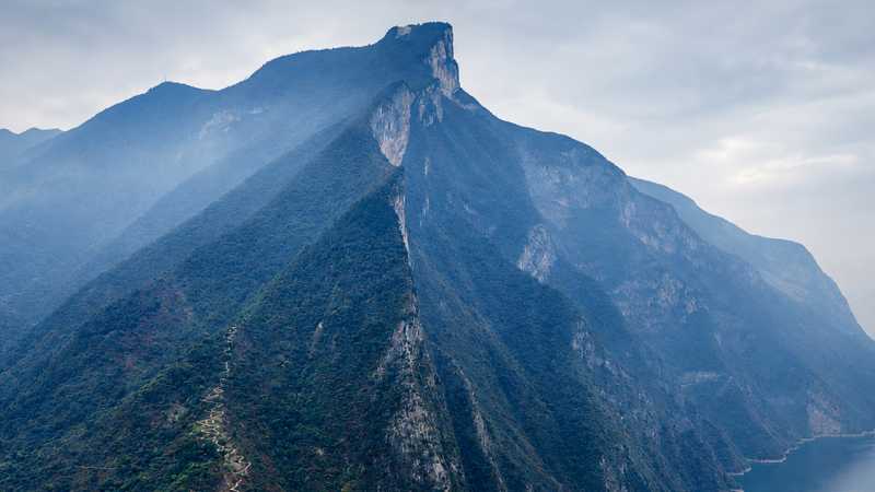 View to the Three Gorges Summit - Hike China’s Three Gorges, China