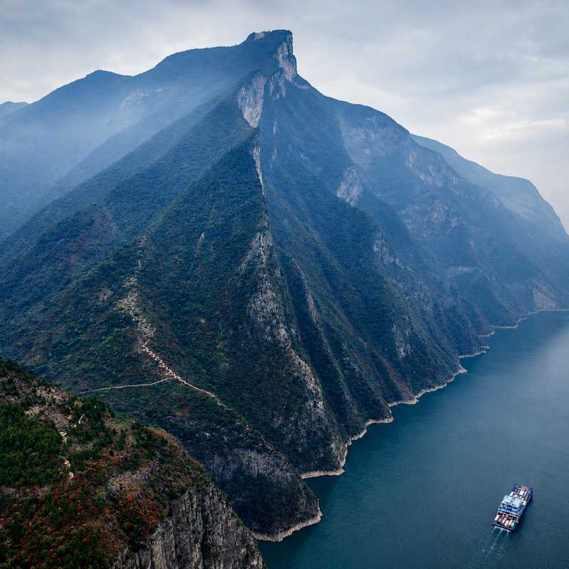 View to the Three Gorges Summit