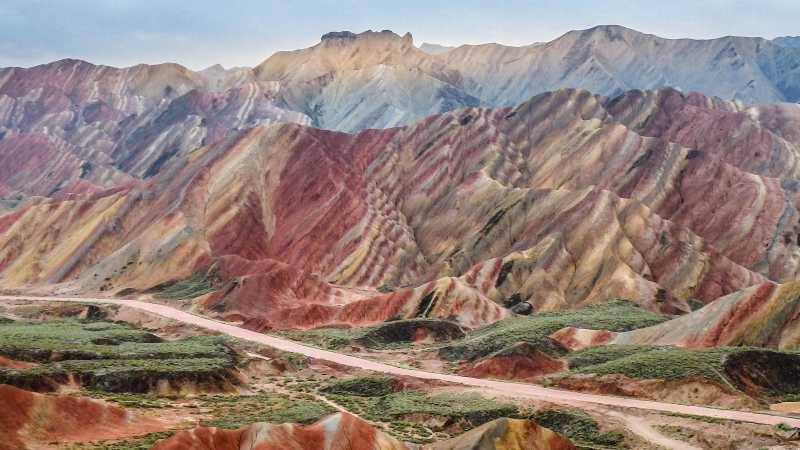 Zhangye Danxia, China's Rainbow Mountains - Western Silk Road: Chengdu to Jiayuguan, China