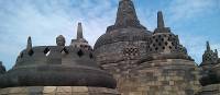 The architecture of Borobudur