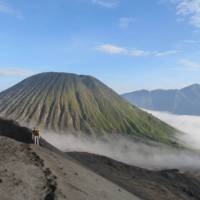 Climbing Bromo Volcano