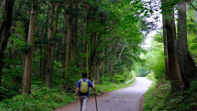 Hiking on the Nakasendo way