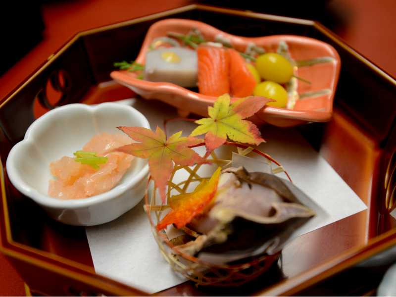 Enjoy fresh local cuisine during your Kumano Kodo hike