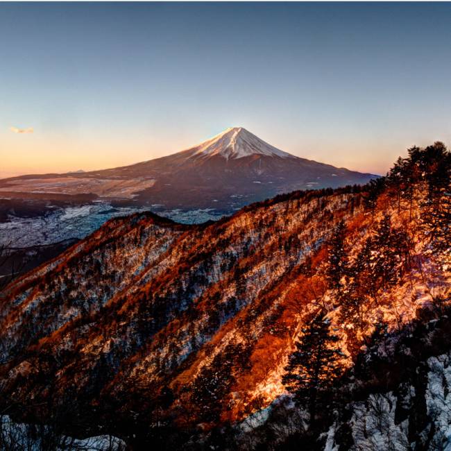 Views of Mount Fuji from the summit of Mount Mitsutoge, Japan | Colin Canfield