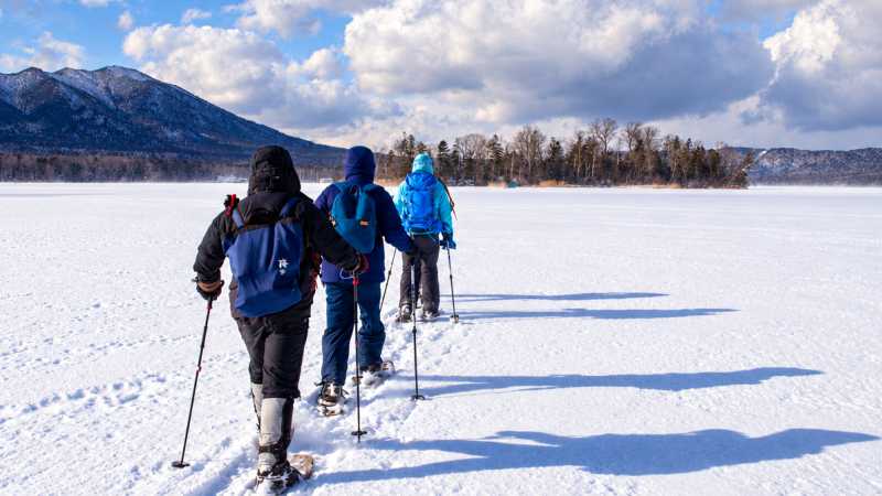 Snowshoeing Shiretoko National Park, Hokkaido - Hokkaido Winter Explorer, Japan