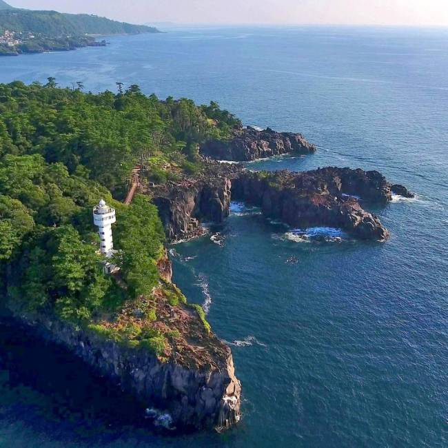 Beautiful views along the Jogasaki Coastline to soak in. | Shizuoka Tourism Association