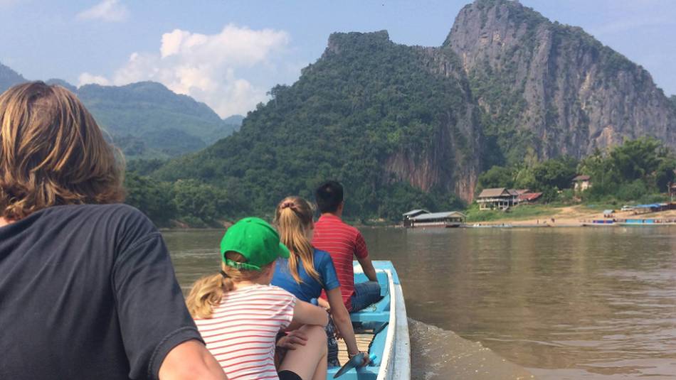 Cruising the mighty Mekong on a family adventure in Laos | Kate Harper