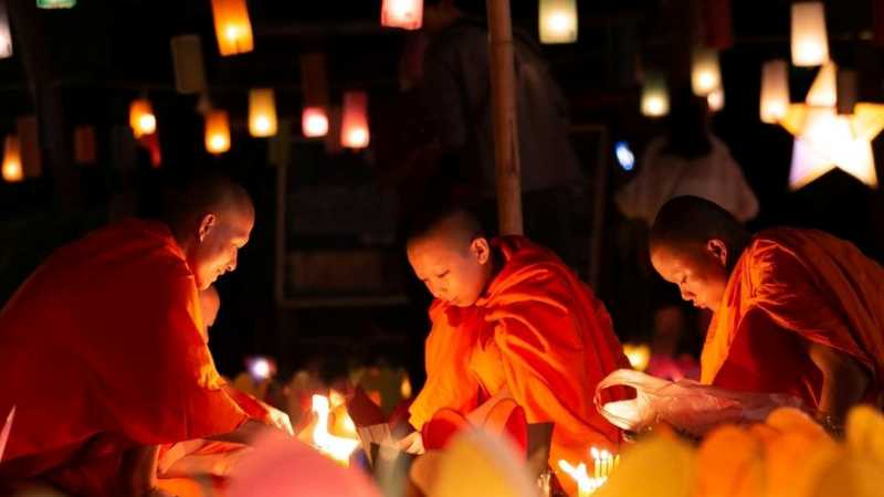 Lantern festival in Luang Prabang