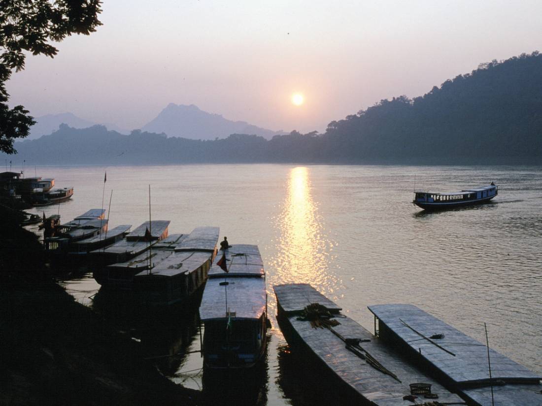 Sunset on the Mekong River, Laos |  <i>Ken Campbell</i>