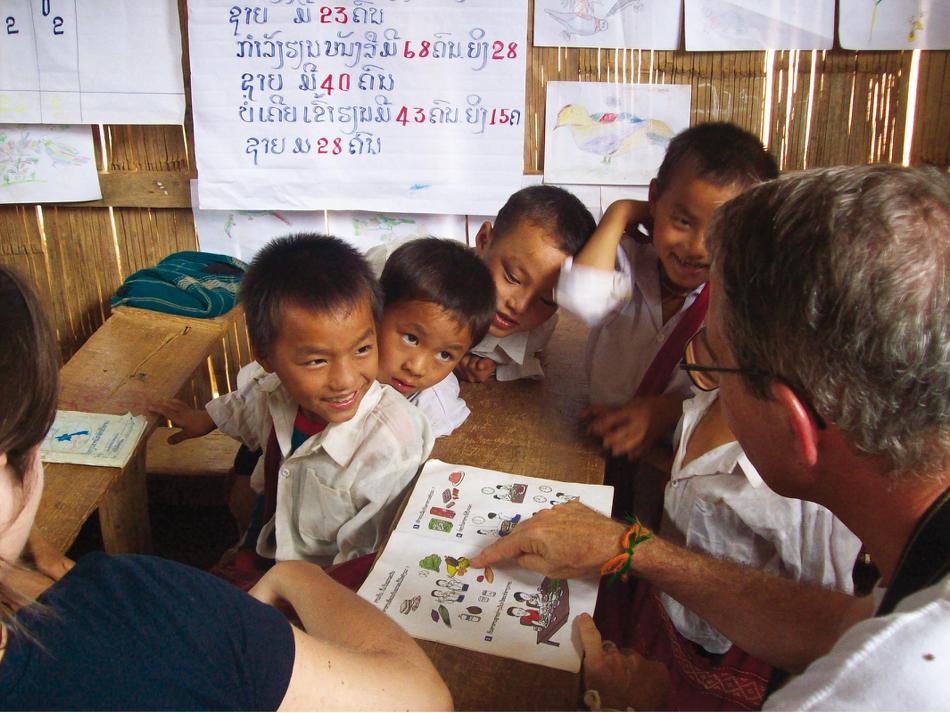 Local students in the Seuang River Valley -  Photo: Seuang River Experience