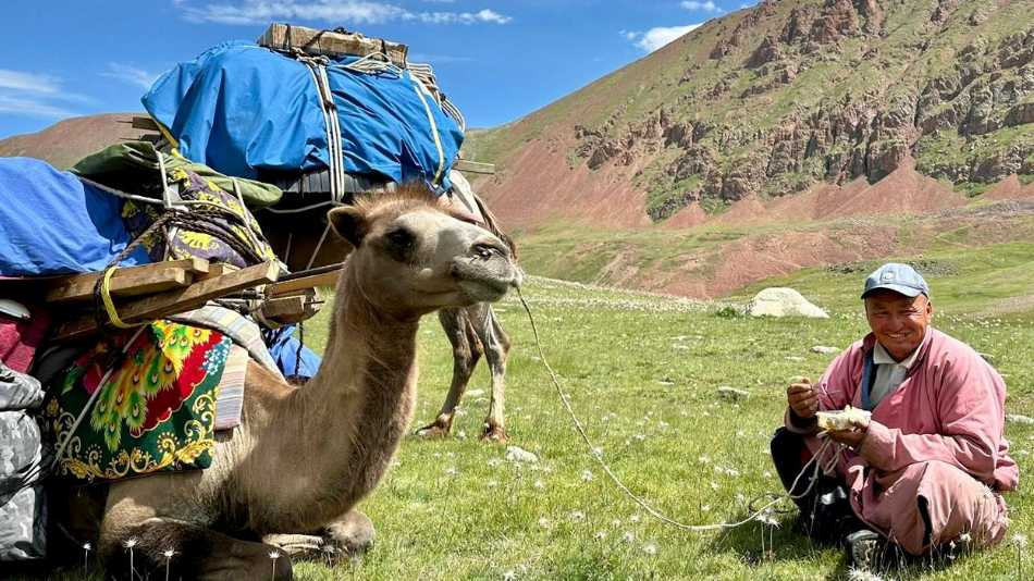 Colourful loads and quiet moments