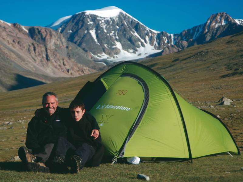 Happy campers on our Footsteps of the Nomads trek | Tim Cope
