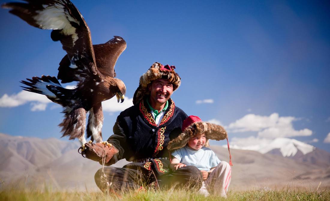 A local eagle hunter, Mongolia |  <i>Cam Cope</i>