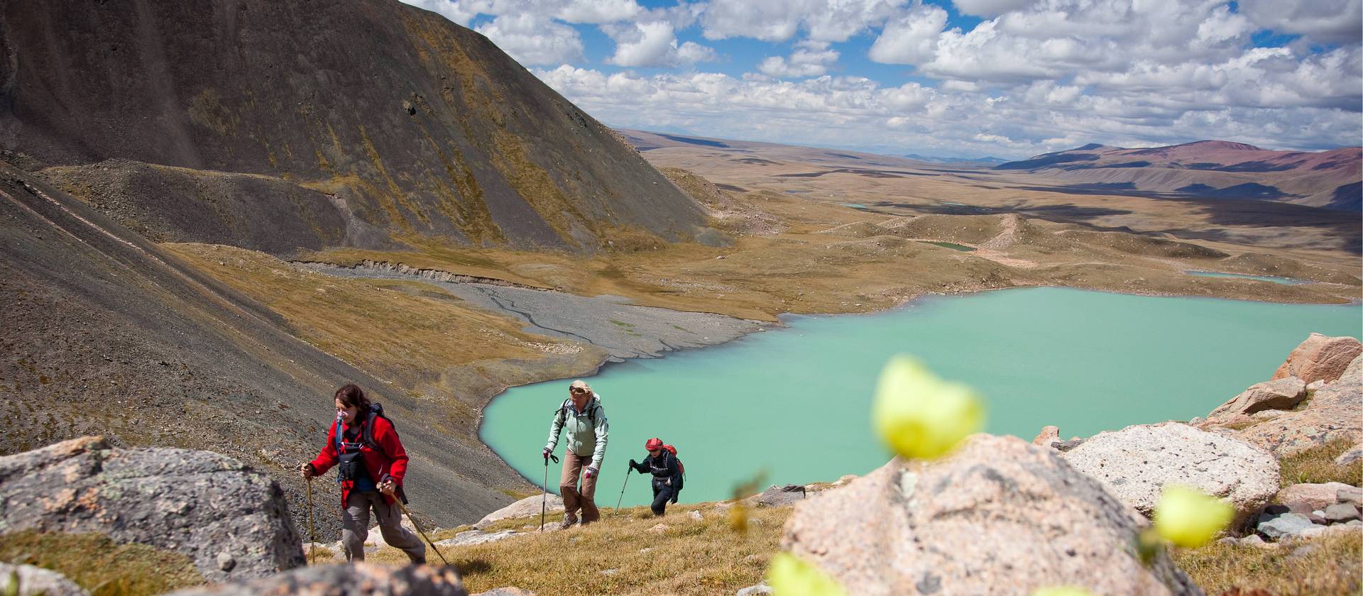 Spectacular glacial lake in Mongolia | Cam Cope