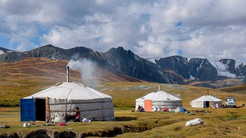 Remote ger camp in Western Mongolia | Allan Kirk