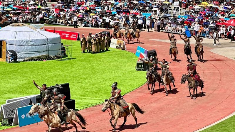 Naadam in full colour - Tavan Bogd Trek Naadam Extension, Mongolia