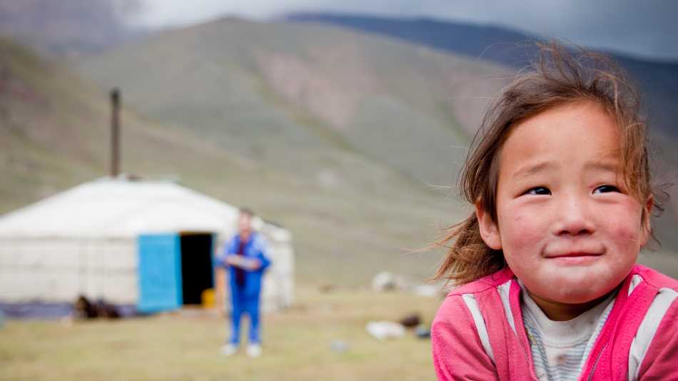 Young Mongolian girl | Cam Cope