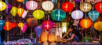 Coloured lanterns in the streets of Vietnam | Richard I'Anson