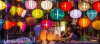 Coloured lanterns in the streets of Vietnam | Richard I'Anson