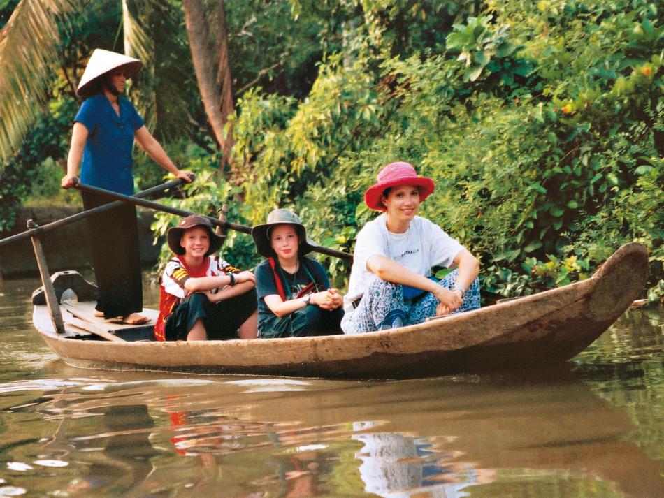 Traditional transport on the Mekong River, Vietnam -  Photo: Robyn Lyons