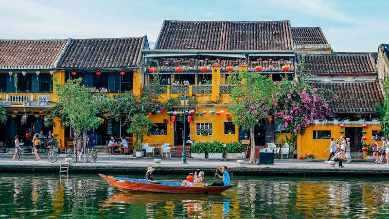 Historic Hoi preserved architecture reflecting Vietnam’s rich trading heritage.