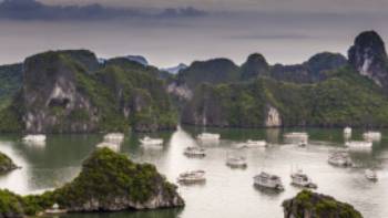 Islets of Halong Bay, Vietnam
