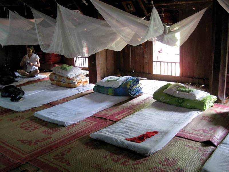 Village overnight homestay accommodation | Amanda Fletcher
