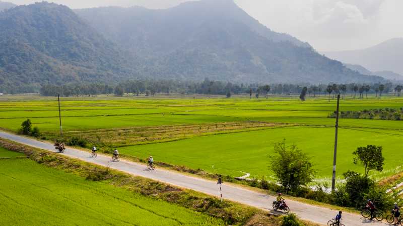 Cycling through the rice paddy valleys of Northern Vietnam | Lachlan Gardiner