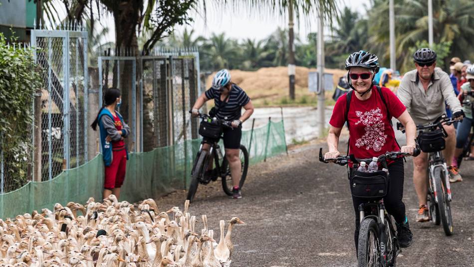 Cycling in the Mekong Delta will provide you with authentic experiences | Lachlan Gardiner