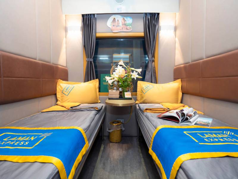 Sleeper 2-Berth (VIP) cabins, enjoy a personalised experience from start to finish.