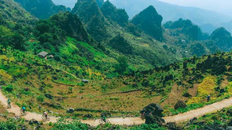 Northern Vietnam, cycling