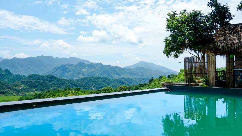 Comfortable accommodation in Pu Luong, Vietnam