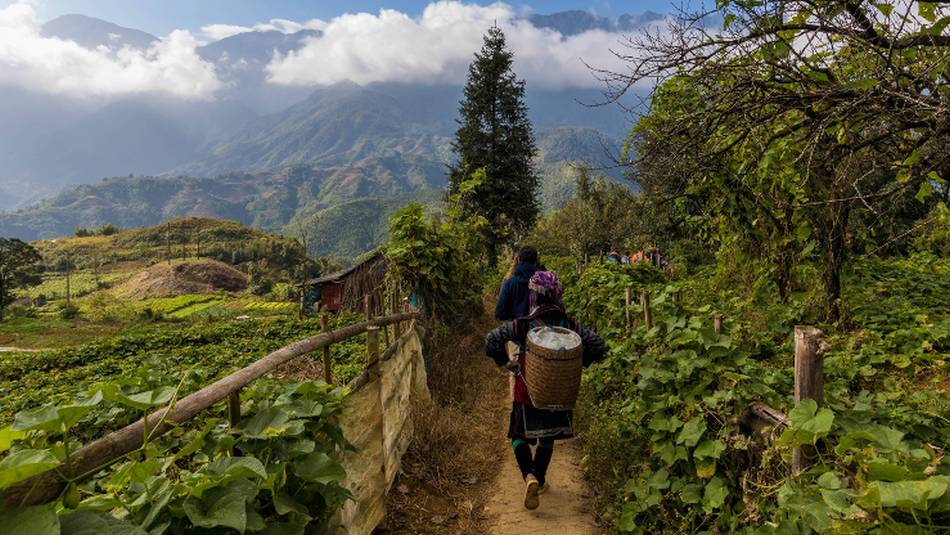 Hiking in remote Ha Giang, Vietnam