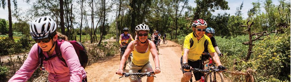 Cycling a backroad through rural Vietnam -  Photo: Richard I'Anson