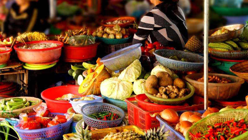 Explore the local markets
