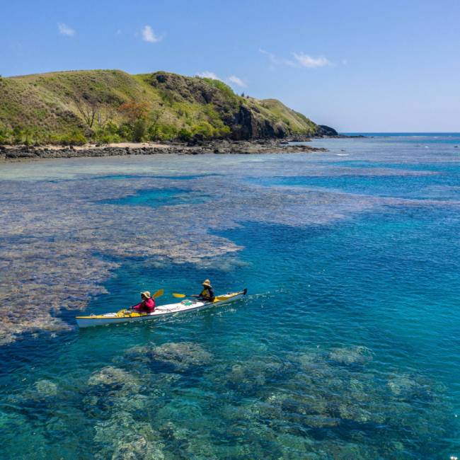 Paddle among tropical islands